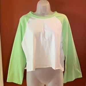 Cropped Baseball Tee